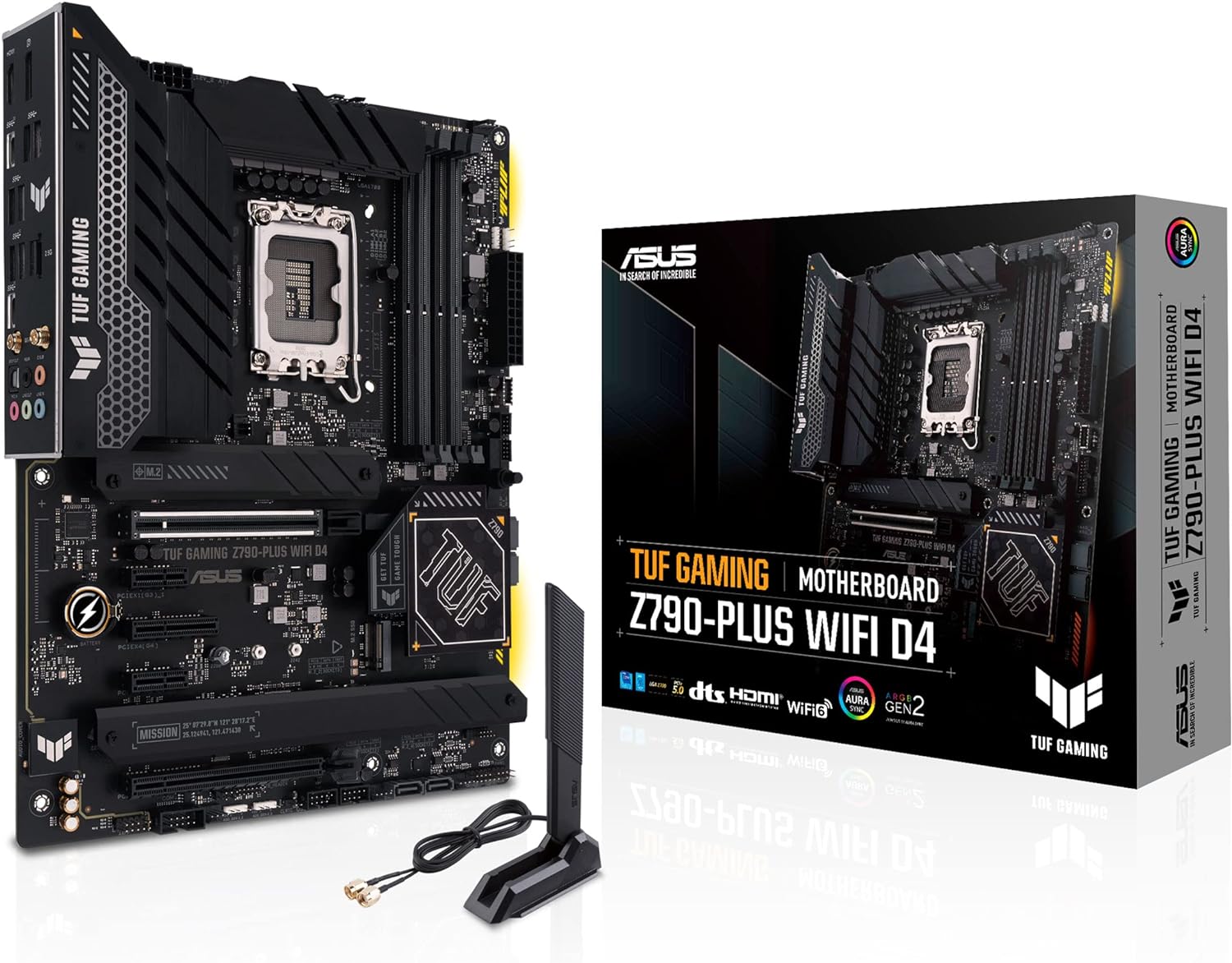 ASUS TUF GAMING Z790-PLUS WIFI D4 Motherboard ASUS TUF GAMING Z790-PLUS WIFI D4 Motherboard
